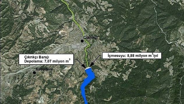 Çıkrıkçı Barajı planlama ve fizibilitesi devam ediyor