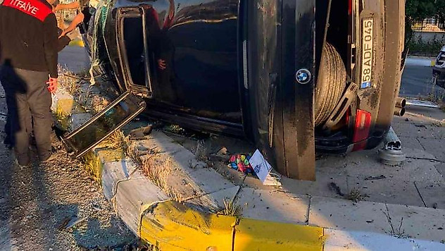 Cip ile otomobil çarpıştı: 1 ölü, 2 ağır yaralı