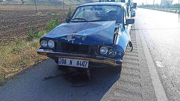 Çorum-Ankara karayolunda trafik kazası: 1 yaralı