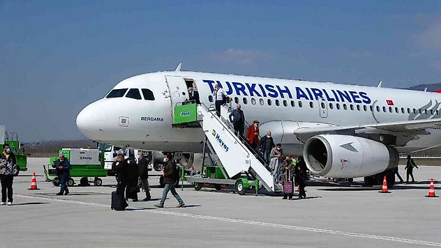 Cumhurbaşkanı Erdoğan'ın açılışını yaptığı Tokat havalimanına yoğun ilgi