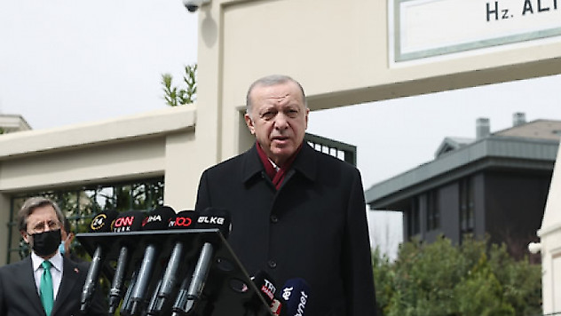 Cumhurbaşkanı Erdoğan, İsrail Cumhurbaşkanı Herzog ile telefonda görüştü