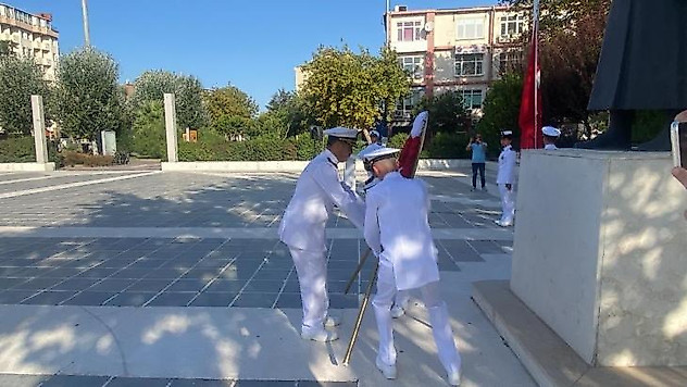 Deniz Harp Okulu öğrencileri Çanakkale'de