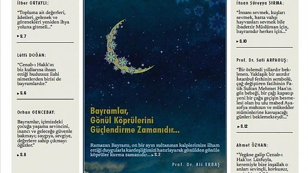 Diyanet Bayram Gazetesi üçüncü sayısıyla okurlarıyla buluştu