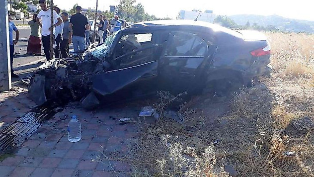 Diyarbakır'da trafik kazası: 4 yaralı