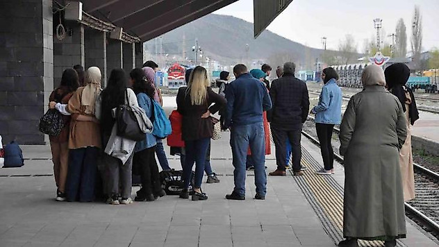 Doğu Ekspresi'nde bayram yoğunluğu