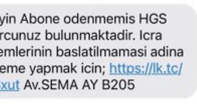 Dolandırıcıların 'HGS' tuzağı