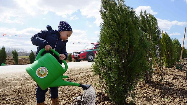 Edirne'de bu yıl hedef: 2 buçuk milyon fidan