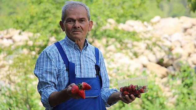 Emekli madenci hayatını tarıma adadı şimdi siparişe yetişemiyor