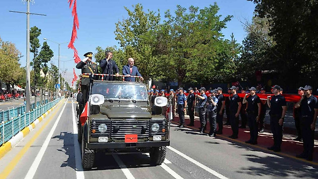 Erzurum'da 30 Ağustos Zafer Bayramı coşkusu