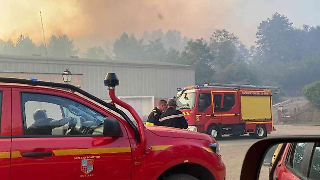 Fransa'da orman yangını: 620 hektarlık alan kül oldu