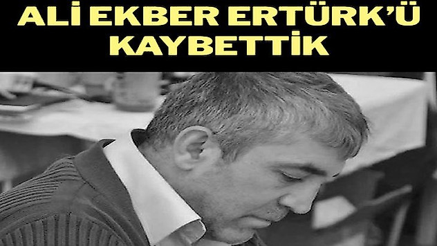 Gazeteci Ali Ekber Ertürk hayata veda etti