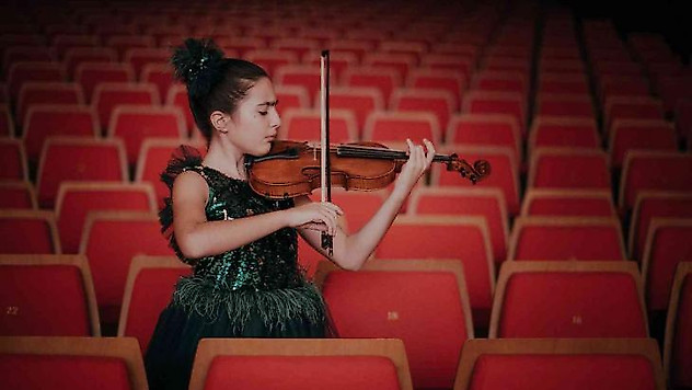 Genç kemancı Türkiye'yi temsilen Fas'ta
