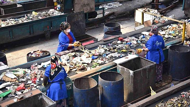 Günlük 40 ton atık ekonomiye kazandırılıyor