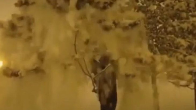 Hakkari'de vatandaşlar karın keyfini çıkardı