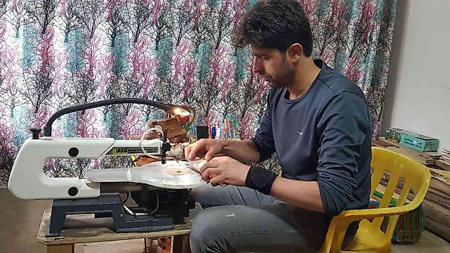 Hobi olarak başladı şimdi siparişlere yetişemiyor