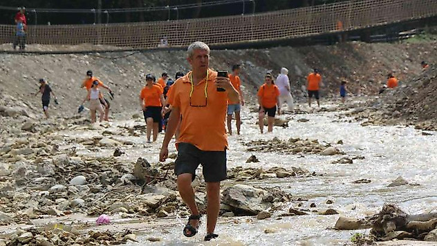 İlçe turizmine katkı sağlayan Şeker Kanyonu sel sonrası ilk misafirlerini ağırladı