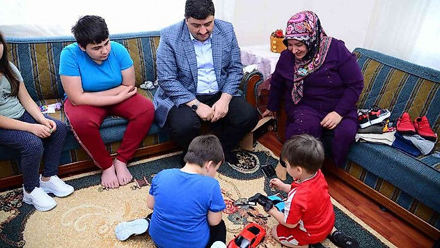 Kahramankazan'da bayram öncesi bayramı yaşatan kampanya