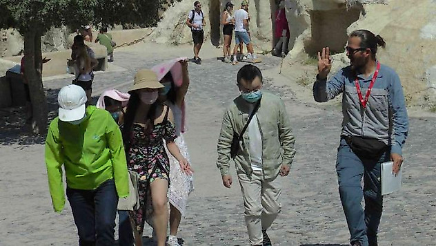 Kapadokya'yı bayramda 83 bin 766 kişi ziyaret etti