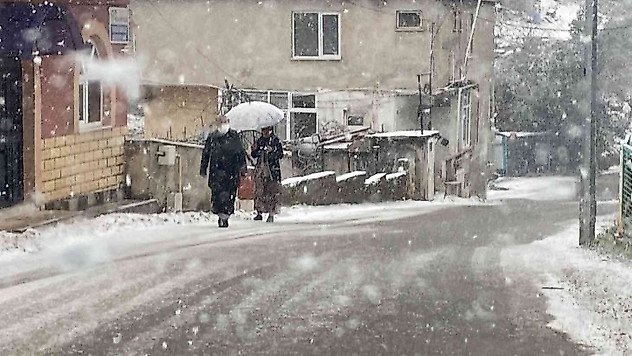 Kar Zonguldak'ta yeniden etkili oldu
