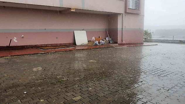 Kastamonu'da dolu yağışı etkili oldu