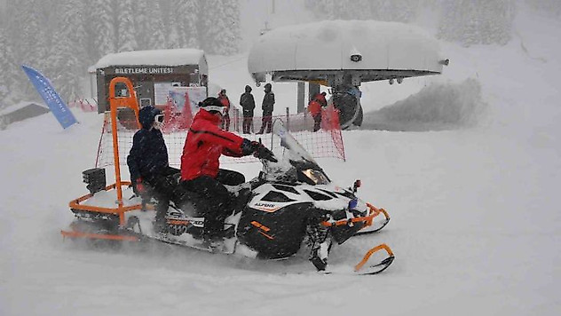 Kastamonu'da sis ve kar etkili oluyor