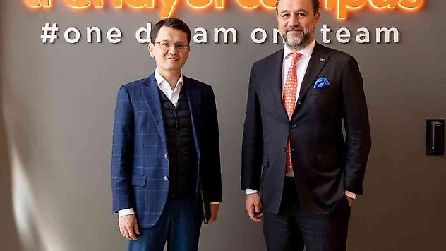 Kazakistan Cumhuriyeti Bakanı Bagdat Mussin Trendyol'u ziyaret etti