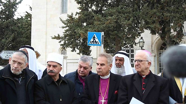Kudüs'te farklı inançların dini liderlerinden 'Ukrayna'da barış' çağrısı