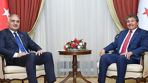 Kültür ve Turizm Bakanı Ersoy, KKTC'deki temaslarına devam ediyor