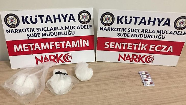 Kütahya'da uyuşturucu operasyonu