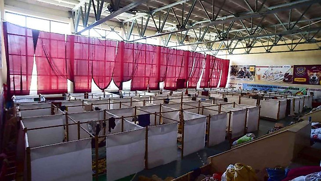 Lviv Veterinerlik Fakültesi yüzlerce sivile ev sahipliği yapıyor