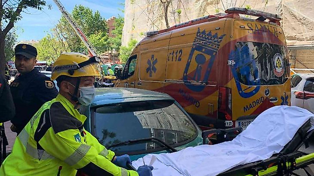Madrid'de patlama: 17 yaralı
