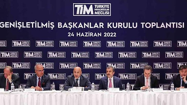 Merkez Bankası Başkanı Şahap Kavcıoğlu'ndan TİM'e ziyaret