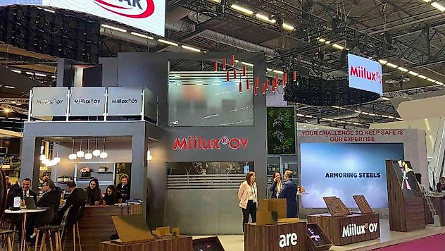 Miilux OY, Manisa'da ürettiği zırh çeliğiyle küresel arenada