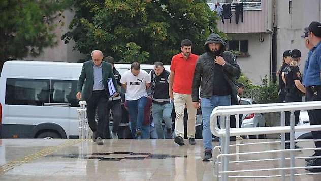 Ordu'da silahlı olaylara karışan 8 kişi adliyeye getirildi