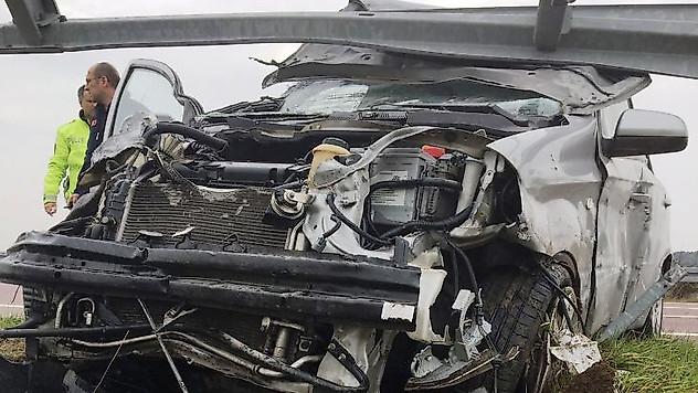 Osmangazi Köprü çıkışında trafik kazası: 2 yaralı