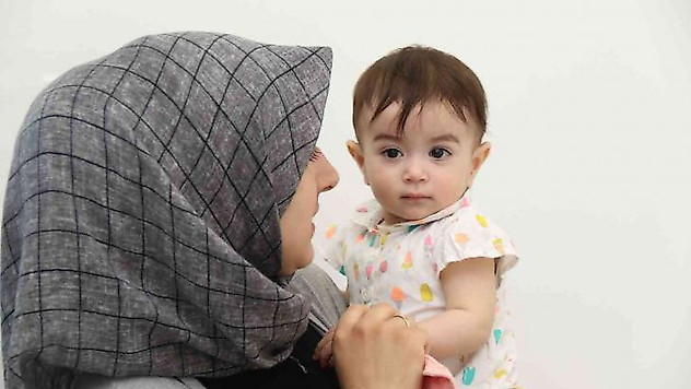 10 aylık Beren Nisa bebek laparoskopiyle sağlığına kavuştu