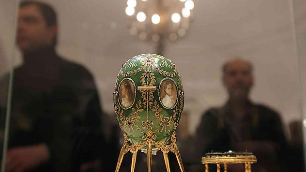 Rus oligarka ait yatta 'Faberge' yumurtası bulundu