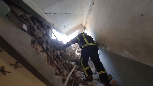 Rus ordusu yine Kiev'i vurdu: 2 yaralı