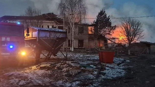 Rusya Harkov bölgesinde sivil yerleşim yerlerini vurdu