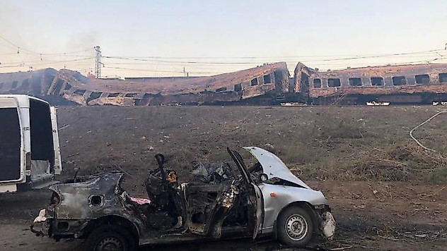 Rusya tren istasyonunu vurdu: 15 ölü, 50 yaralı