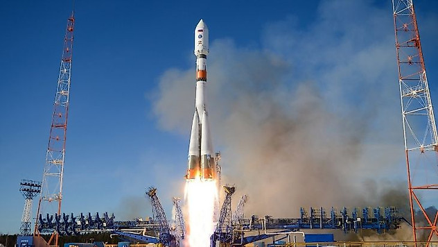 Rusya, üzerinde Z harfi yazan Soyuz roketini uzaya gönderdi