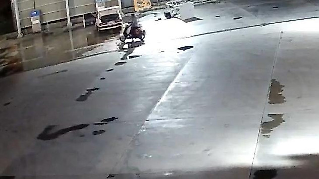 Sahibinin içinde uyuduğu araçtan cep telefonunu çalıp rahat tavırlarıyla pes dedirtti