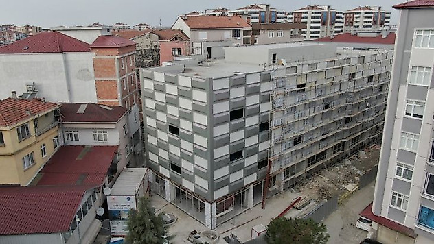 Samsun'da 2 mekanik katlı otopark projesi tamamlandı