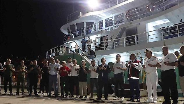 Samsun'da balıkçılar 'Vira Bismillah' dedi