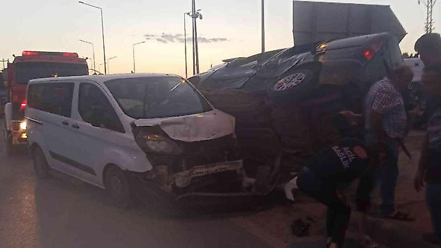 Sivas'ta trafik kazası: 3 yaralı