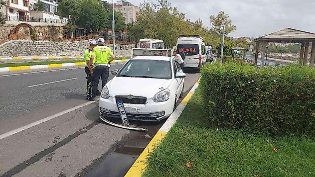 Tekirdağ'da trafik kazası: 1 yaralı
