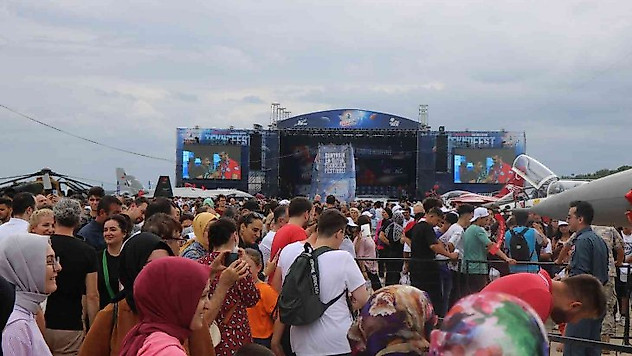 Teknofest Karadeniz'e son günde de ilgi yüksek