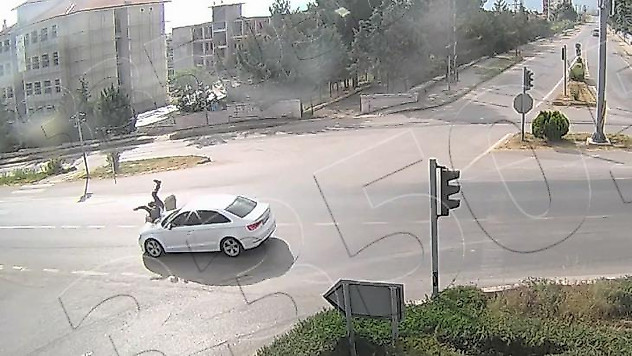 Tokat'ta trafik kazaları KGYS kameralarına yansıdı