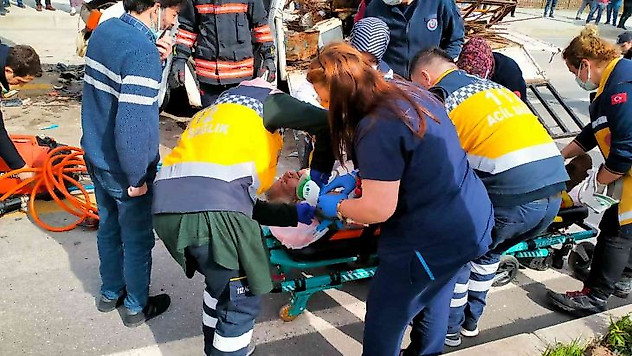 Trabzon'da trafik kazası: 1 ölü, 1 yaralı