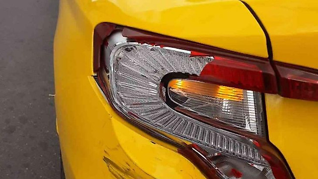 Trafik kazası sonrası yaşanan kavga kamerada